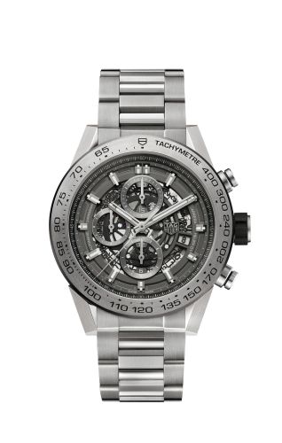 TAG Heuer Carrera Calibre Heuer 01 45 Titanium / Grey Phantom / Bracelet